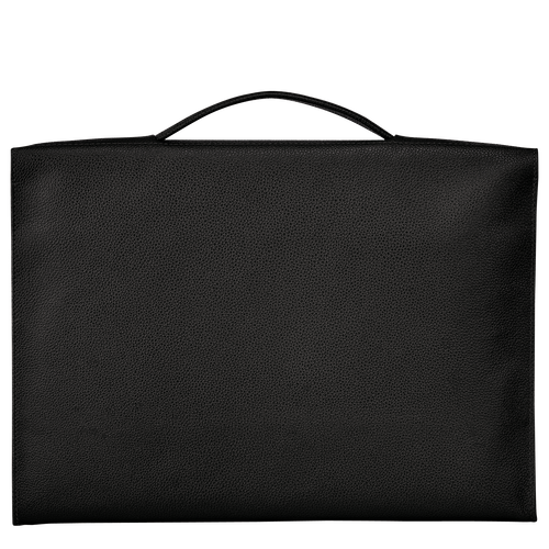 Le Foulonné S Briefcase , Black - Leather - View 4 of 5