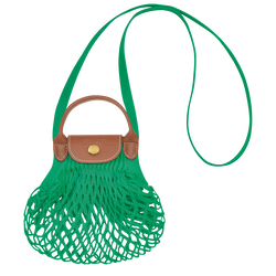 Le Pliage Filet 斜揹袋 XS , 綠色 - 帆布