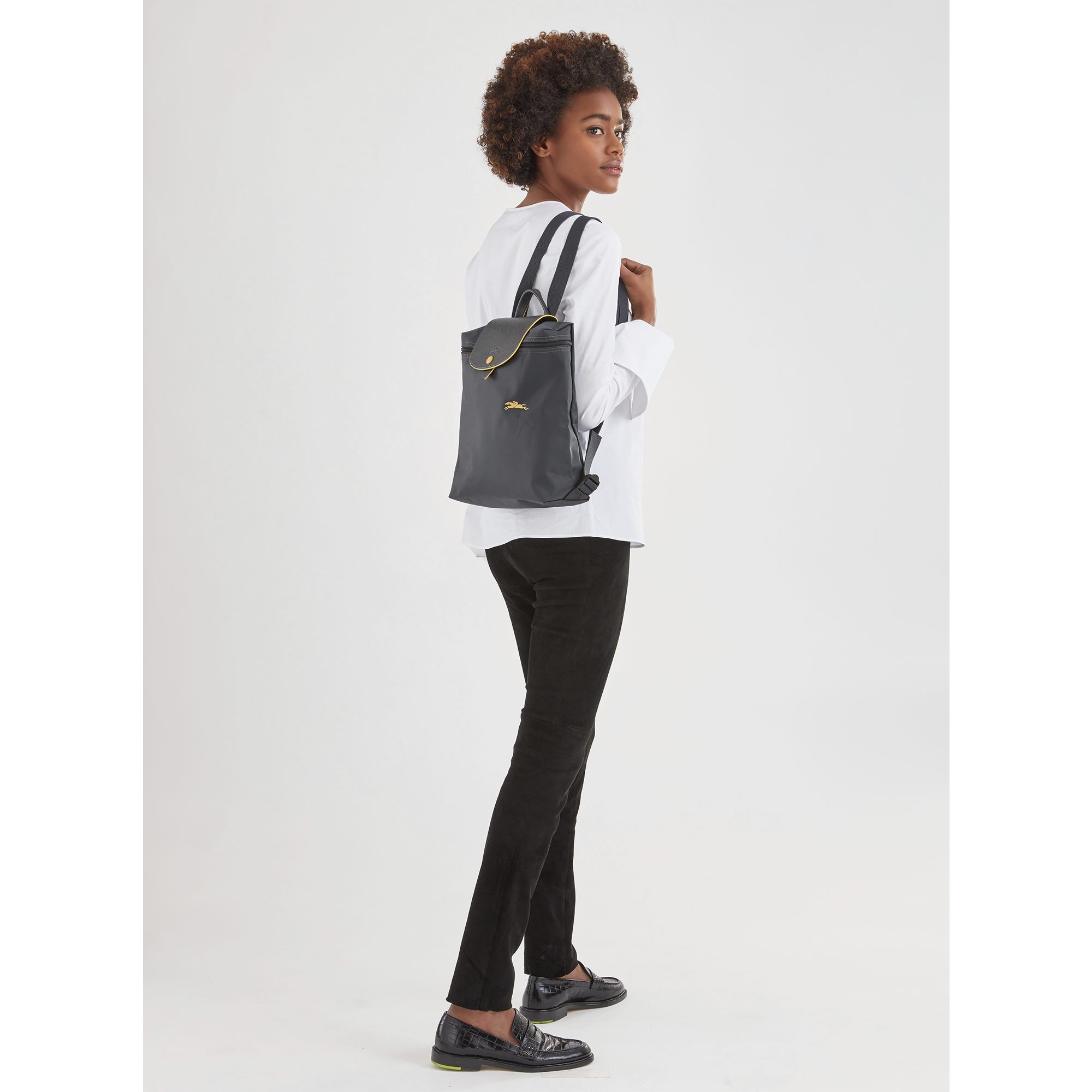 Backpack Le Pliage Club Gun Metal