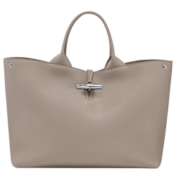 Le Roseau L Handbag , Clay - Leather