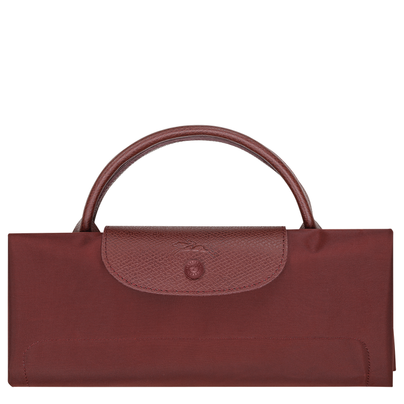 Le Pliage One M Travel bag , Burgundy - Canvas  - View 6 of  6