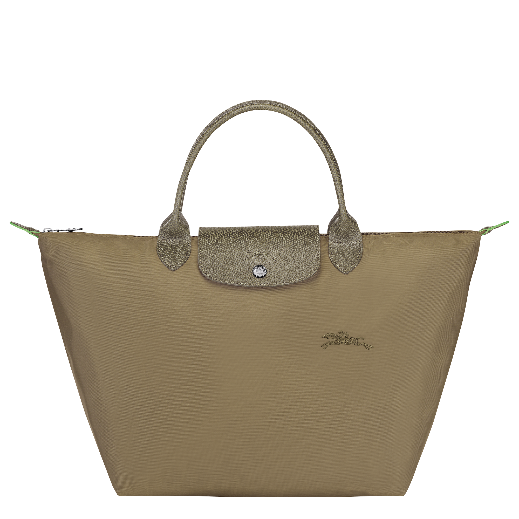 Handbag M, Artichoke - View 1 of
7 - zoom in Le Pliage Green Handbag M, Artichoke