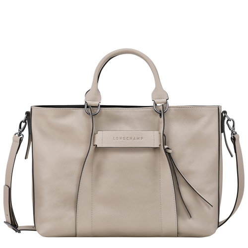 Handtasche L Longchamp 3D , Leder - Tonerde - Ansicht 1 von 5