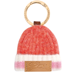 Le Pliage Collection Key ring , Coral/Pink - Canvas