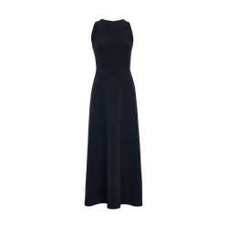 Dress , Black - Crepe