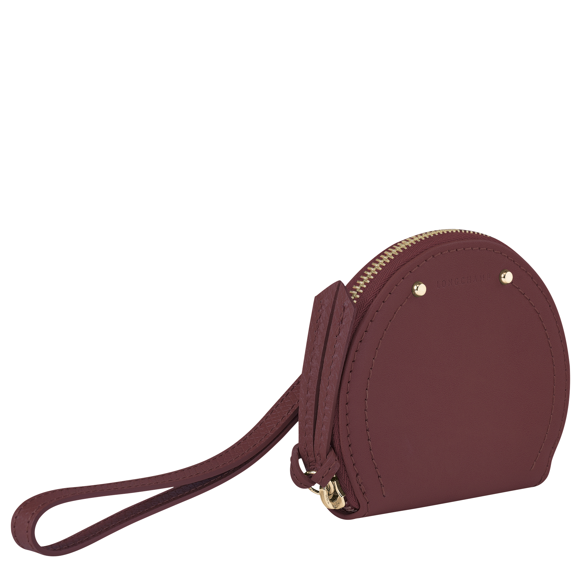 maroon purse