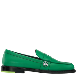 Au Sultan Loafer , Green - Leather