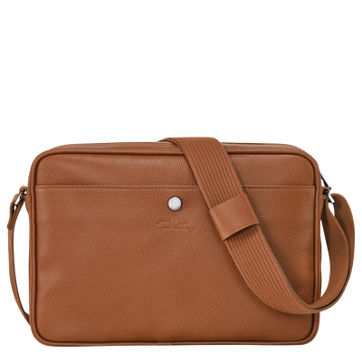 Le Foulonné Camera bag M, Caramel