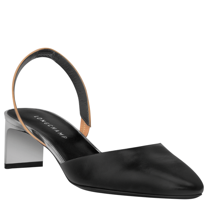 Fall-Winter 2022 Collection Slingback pumps, Black