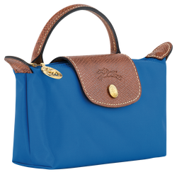 Le Pliage 原創系列 附提把的小袋子, 鈷藍色