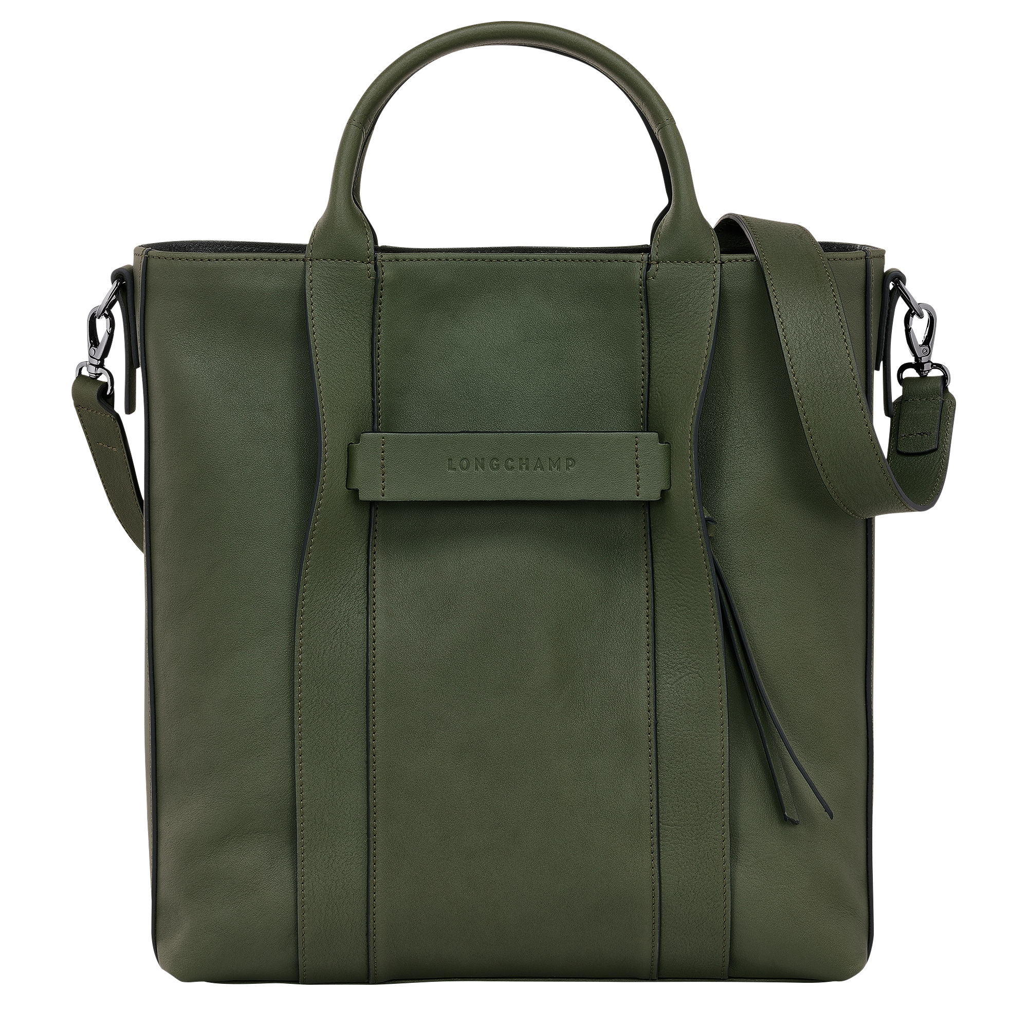 Longchamp 3D 肩揹袋 M, 卡其色