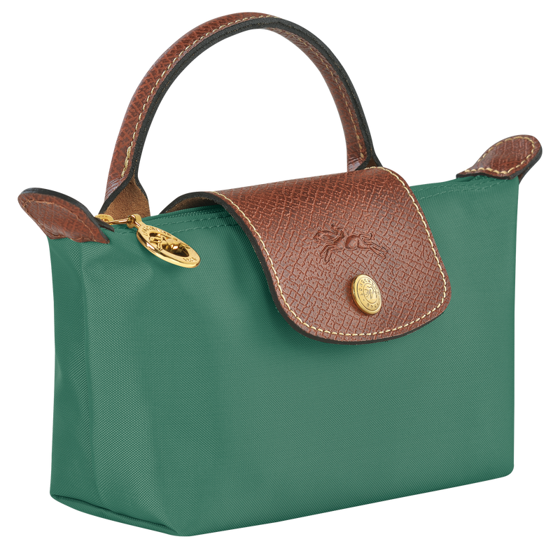 Le Pliage 原創系列 附提把的小袋子 , 鼠尾草綠色 - 再生帆布  - 查看 3 6