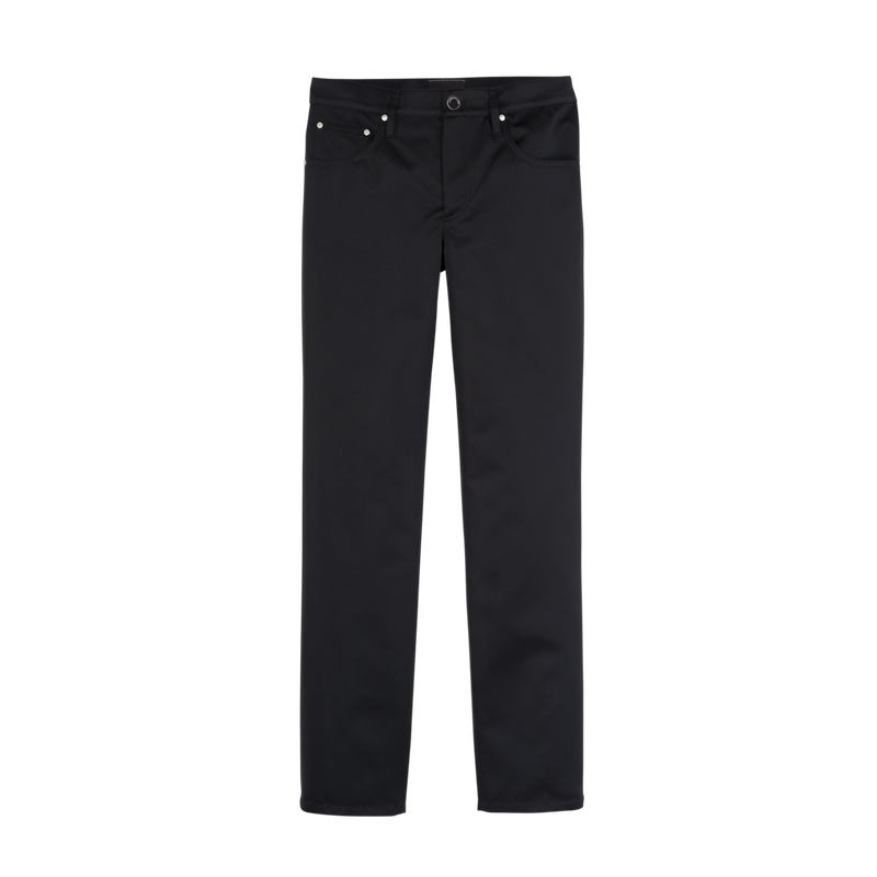 Trousers , Black - Techno satin  - View 1 of  4