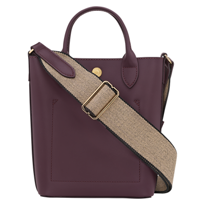 Épure Tote bag XS, Eggplant