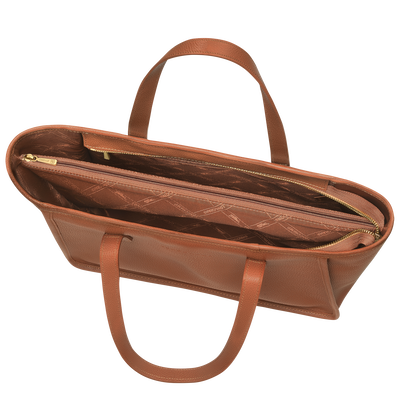 Le Foulonné Bolso shopper L, Caramelo