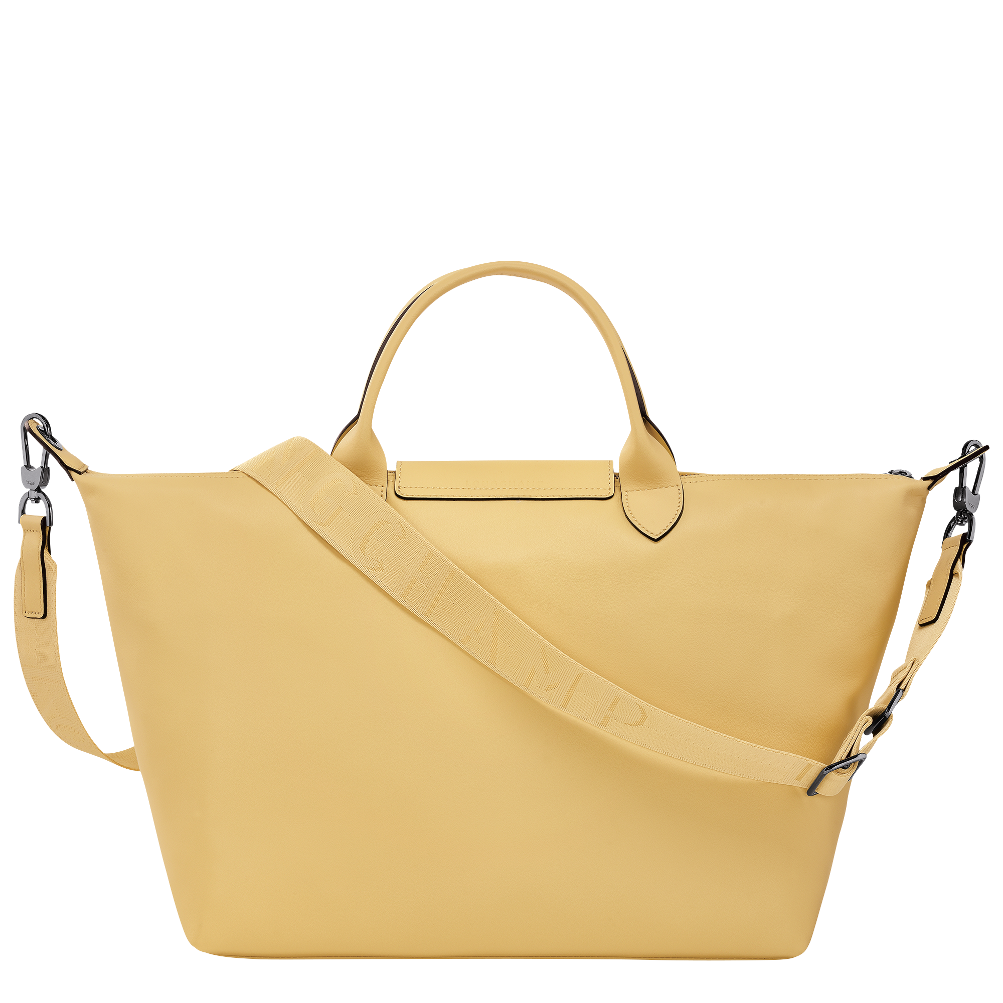 Longchamp pouch with handle in Wheat