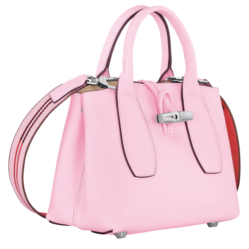 Handtasche S Roseau , Leder - Pink  - Ansicht 3 von 7