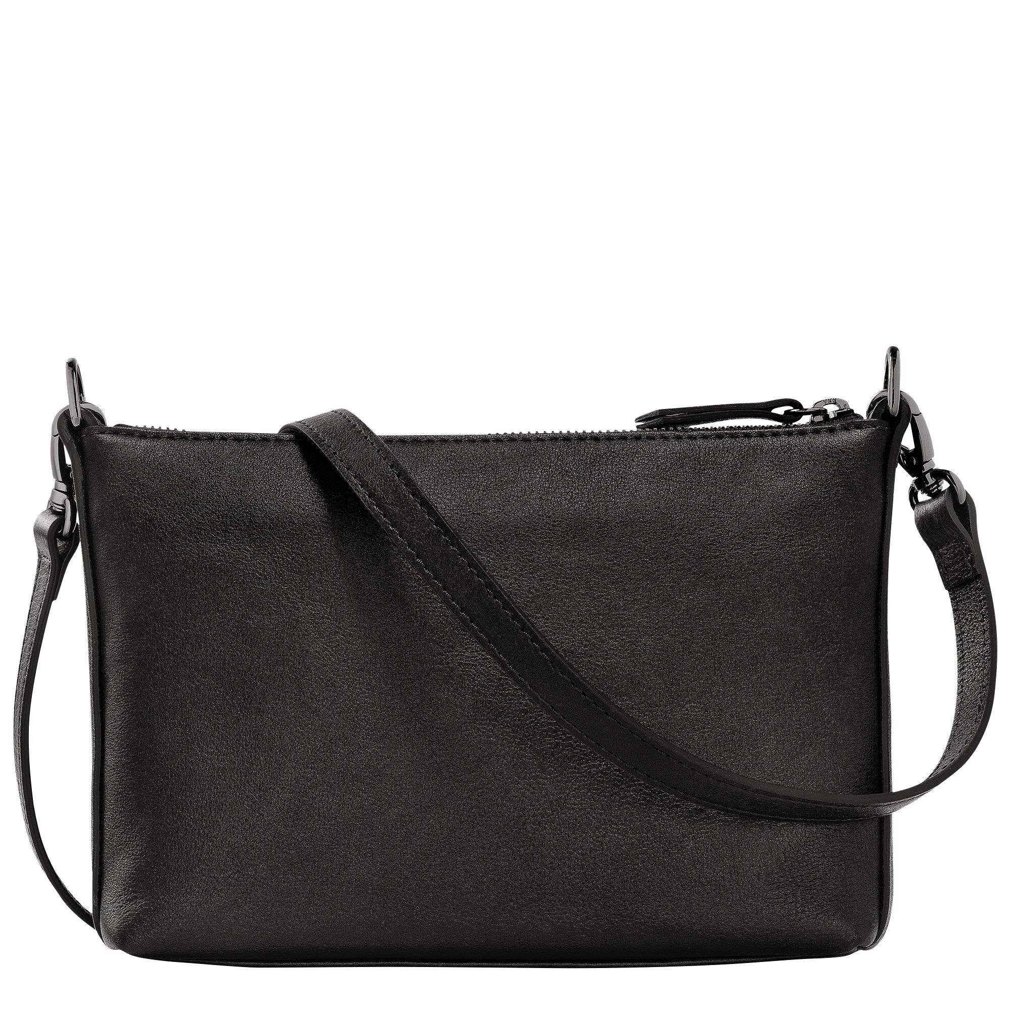 Longchamp 3D 斜背袋 S, 黑色