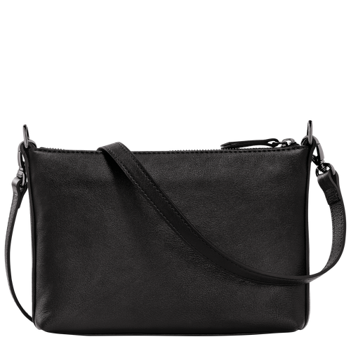 Longchamp 3D 斜背袋 S , 黑色 - 皮革 - 查看 4 4