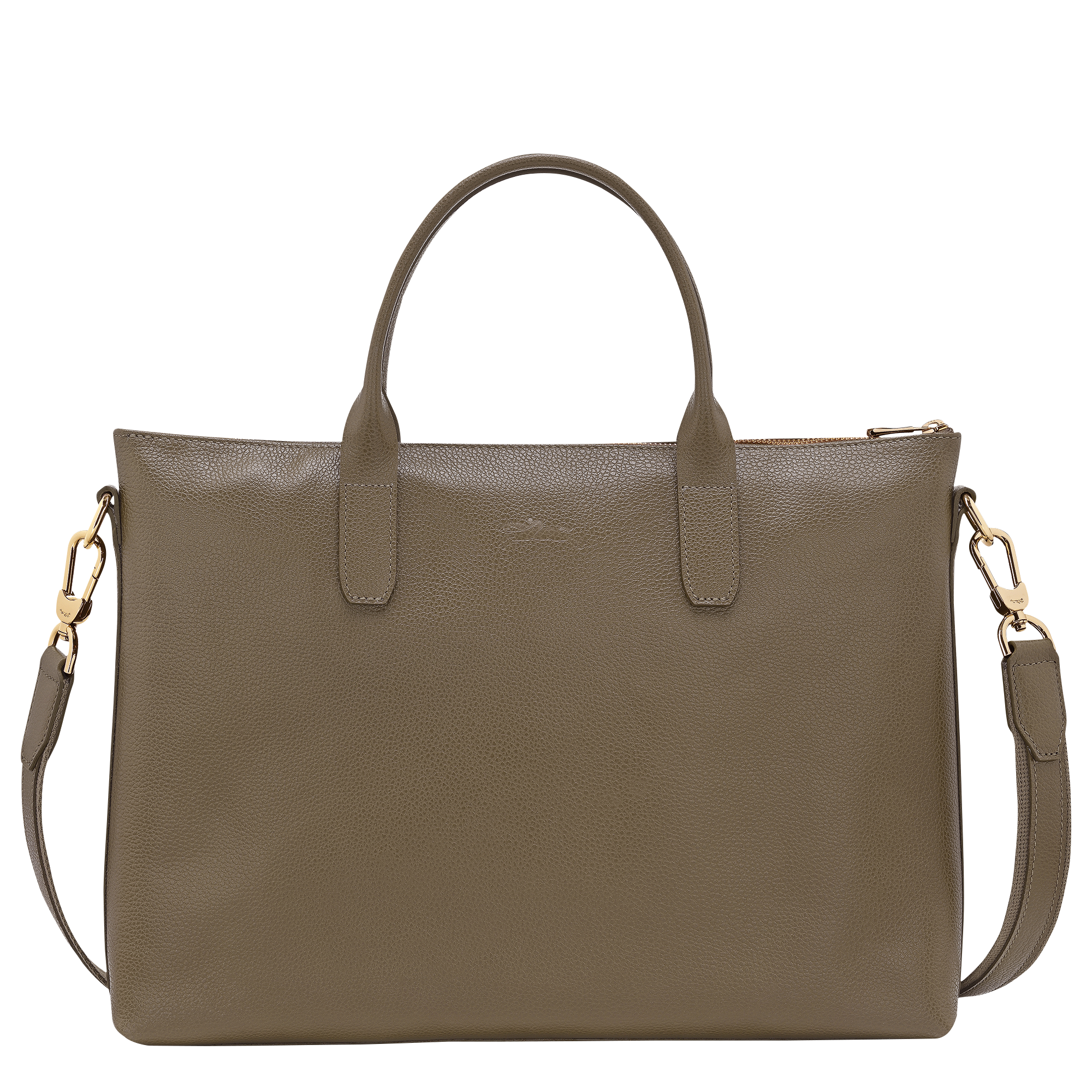Briefcase S, Caper - View 4 of
5 - zoom in Le Foulonné Briefcase S, Caper