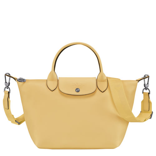 Le Pliage Xtra 手提包 S , 小麥白 - 皮革 - 查看 1 4