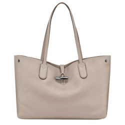 Le Roseau Essential L Tote bag , Clay - Leather