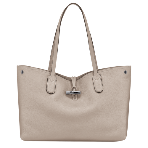 Le Roseau Essential L Tote bag , Clay - Leather - View 1 of  6