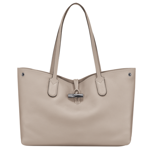 Le Roseau Essential L Tote bag , Clay - Leather - View 1 of 6