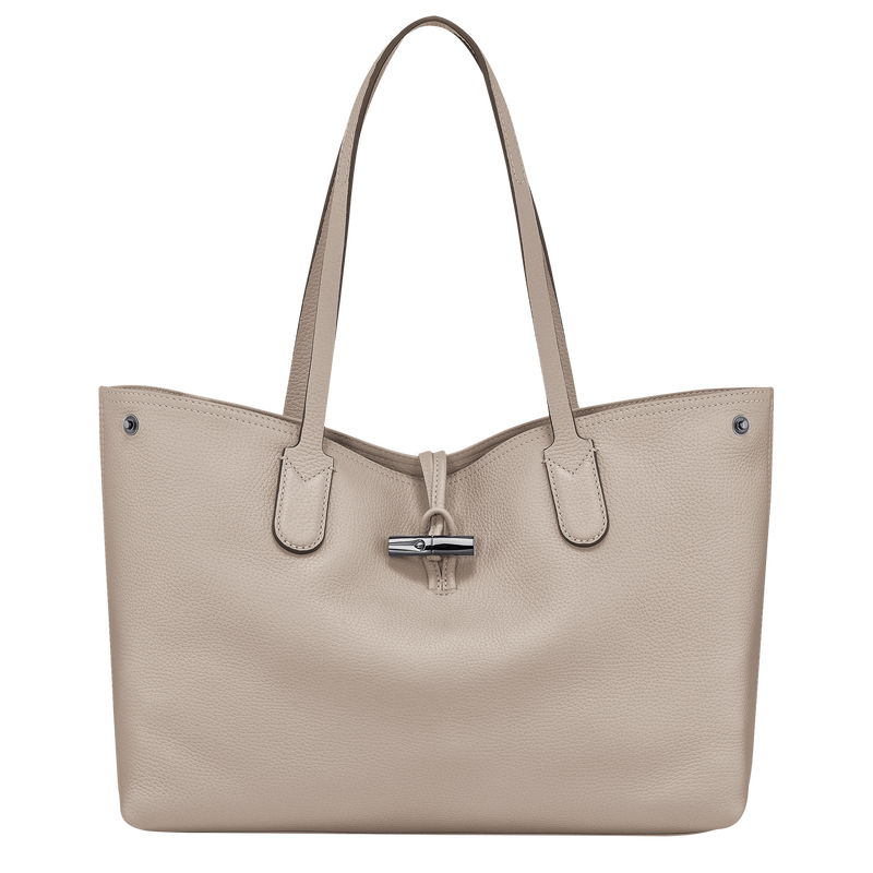 Le Roseau Essential L Tote bag , Clay - Leather  - View 1 of  6