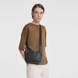 Longchamp sur Seine Cameratas , Zwart - Leder