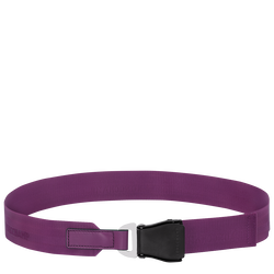 Le Pliage Xtra Ladies' belt , Violet - Canvas