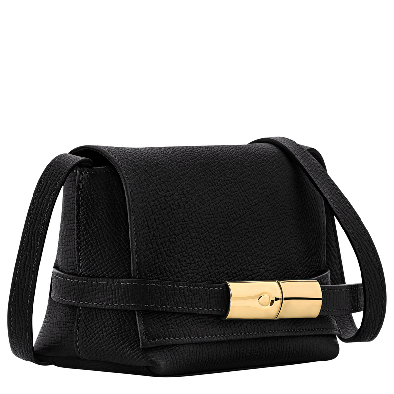 Sac bandouli&egrave;re S Le Smart , Cuir - Noir  - Vue 2 de 5