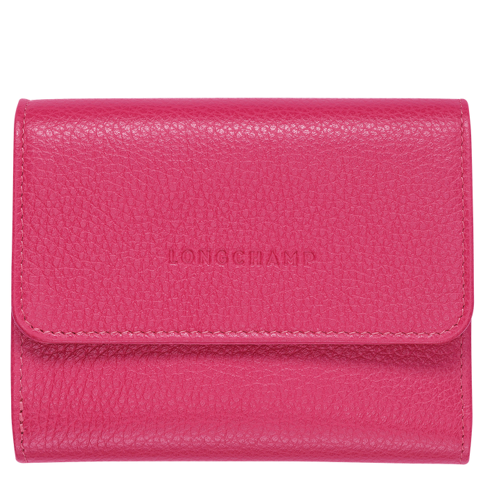 Le Foulonné Compact wallet, Pink