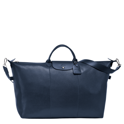 Borsa da viaggio S Le Foulonné , Pelle - Blu Navy - View 1 of  4