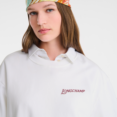 null Sweatshirt, Weiss