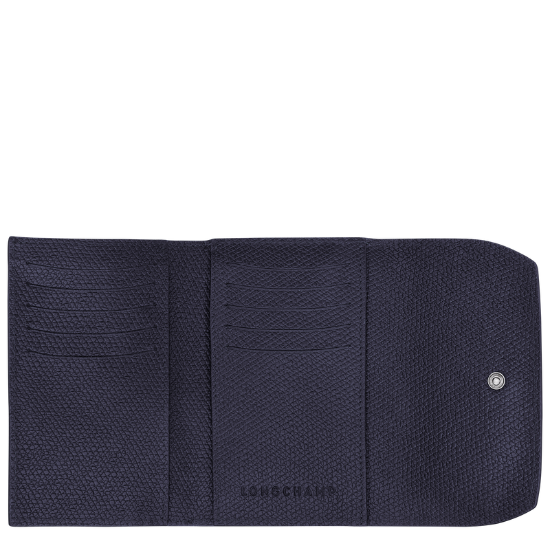 Le Roseau Wallet , Bilberry - Leather  - View 2 of 2