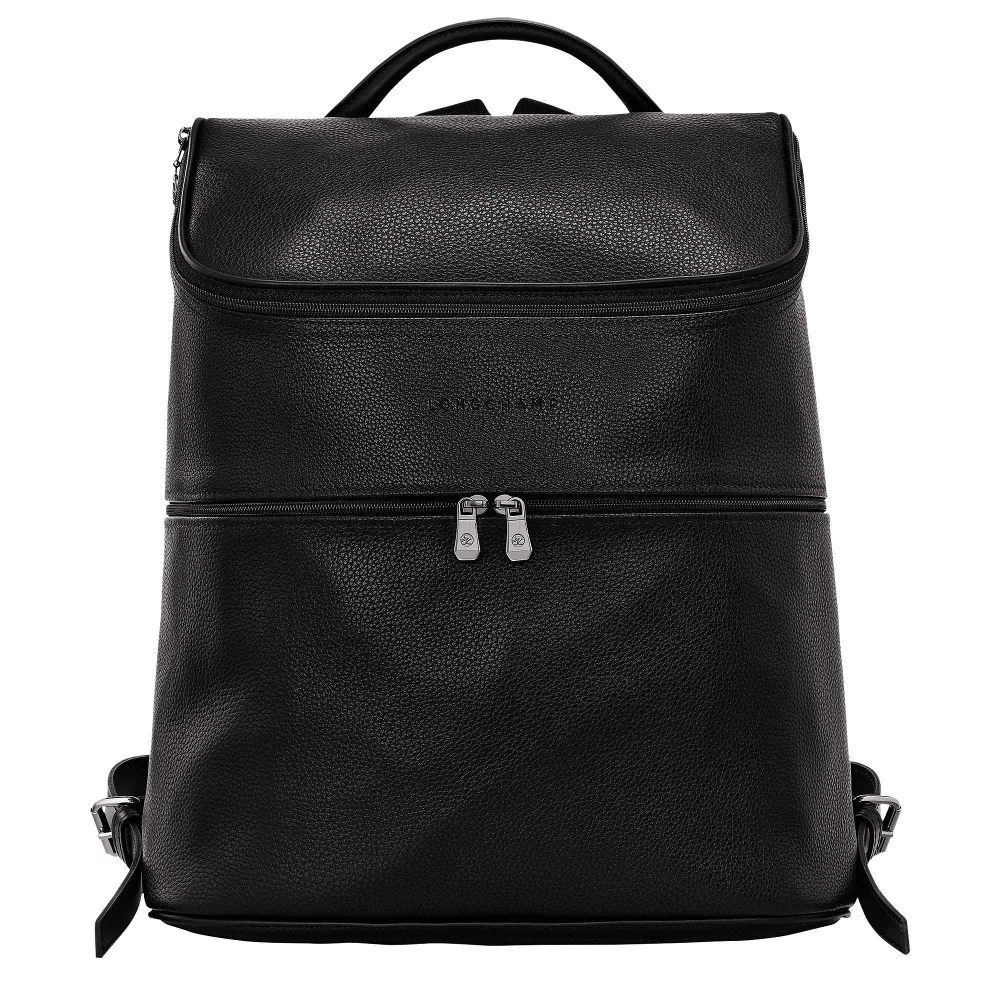 Le Foulonné Backpack Black - Leather (L1617021047)