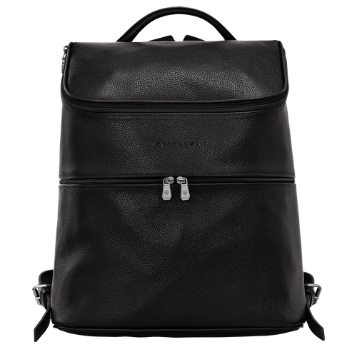 Le Foulonné Backpack , Black - Leather - View 1 of  5