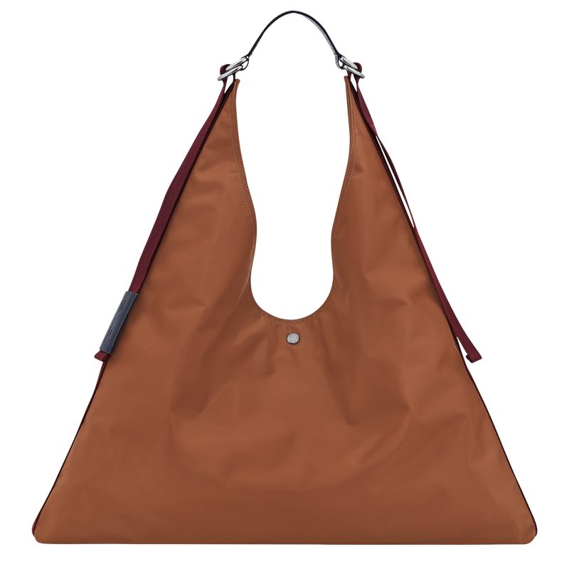 Sac port&eacute; &eacute;paule Re-Play , Toile - Acide/Cognac  - Vue 1 de 5