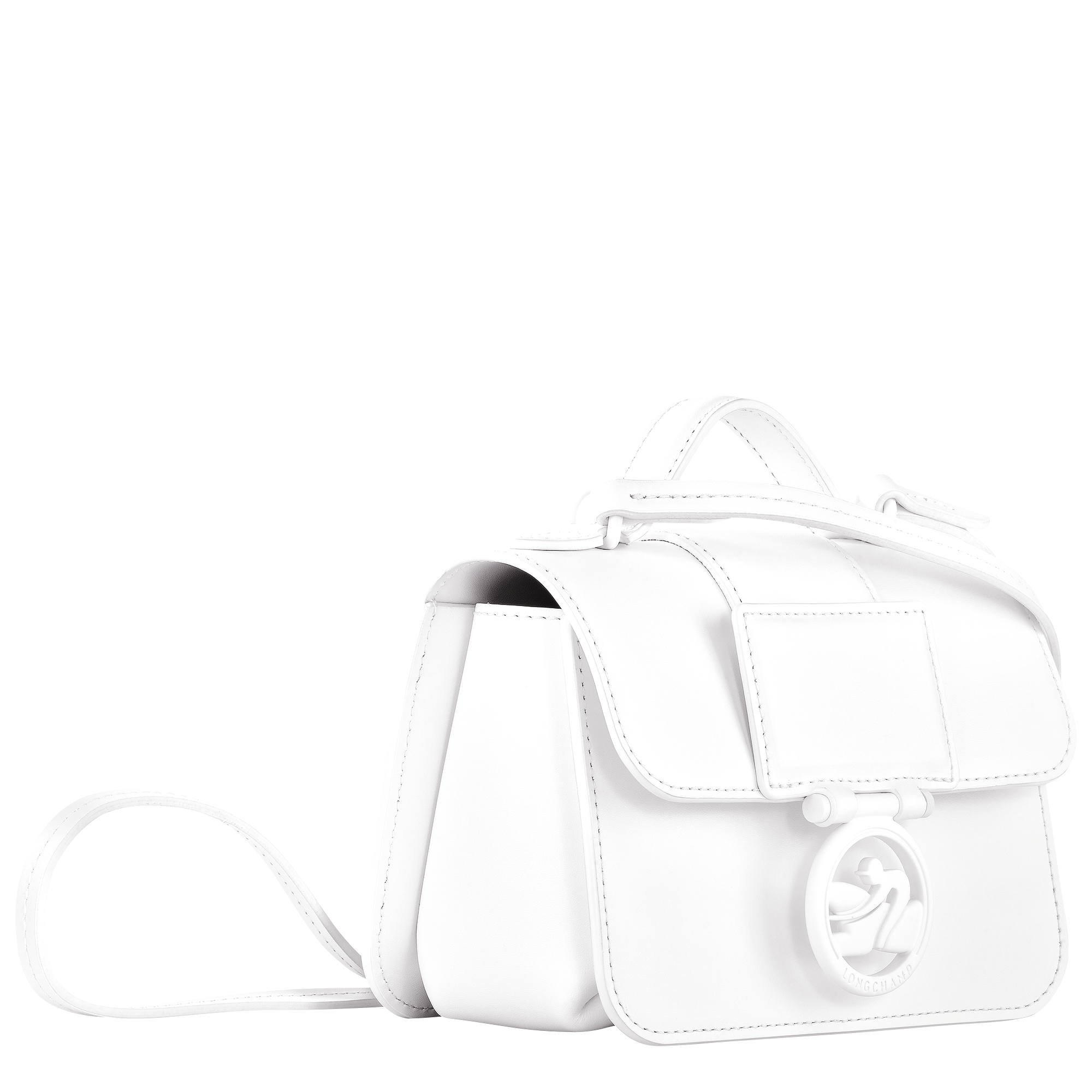 BoxTrot XS Crossbody bag White Leather Longchamp US