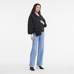 Roseau Essential XS クロスボディバッグ , ブラック - レザー