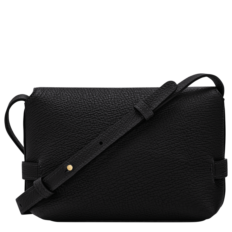 Sac bandouli&egrave;re S Le Smart , Cuir - Noir  - Vue 3 de 5