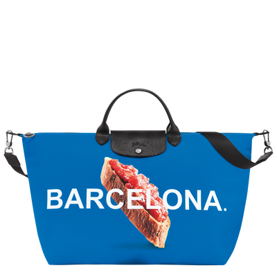 Le Pliage Du Monde Bolsa de viaje L , Tela - Azul