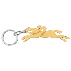 Le Pliage Original Key ring , Yellow Chick - Leather