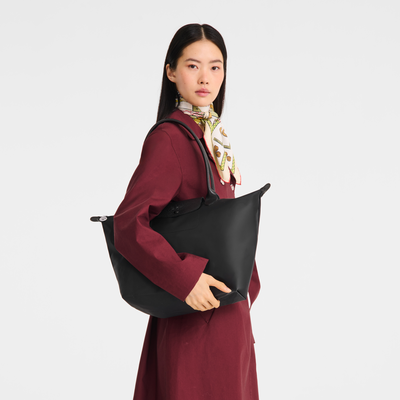 Le Pliage One Tote bag L, Black