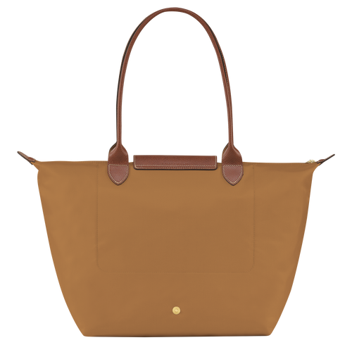 Le Pliage Original L Tote bag , Fawn - Recycled canvas - View 4 of  5