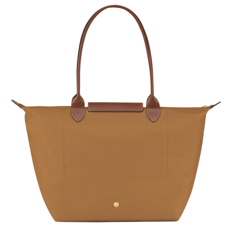 Le Pliage Original L Tote bag , Fawn - Recycled canvas  - View 4 of  5