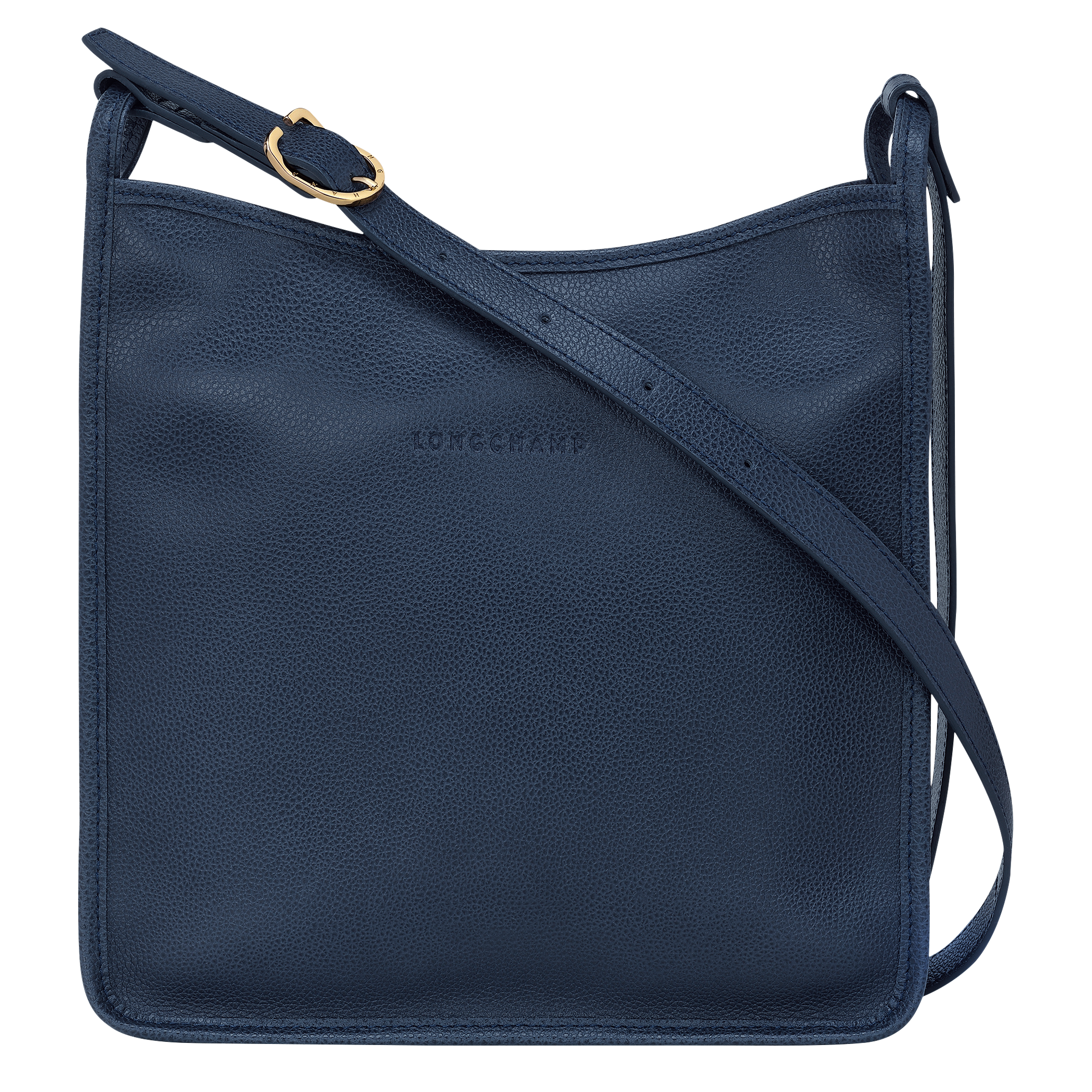 LONGCHAMP Cuir Crossbody Bag NAVY BLUE