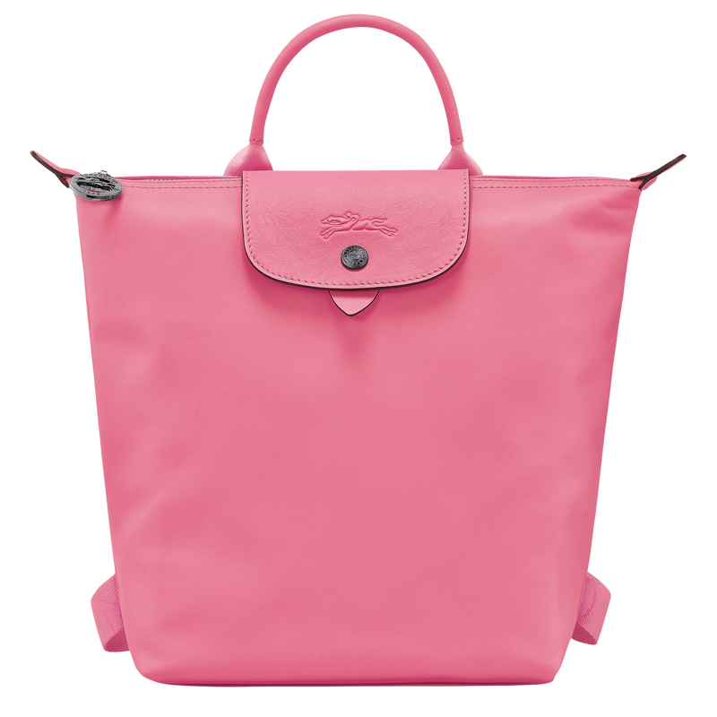 Longchamp pink leather hotsell bag