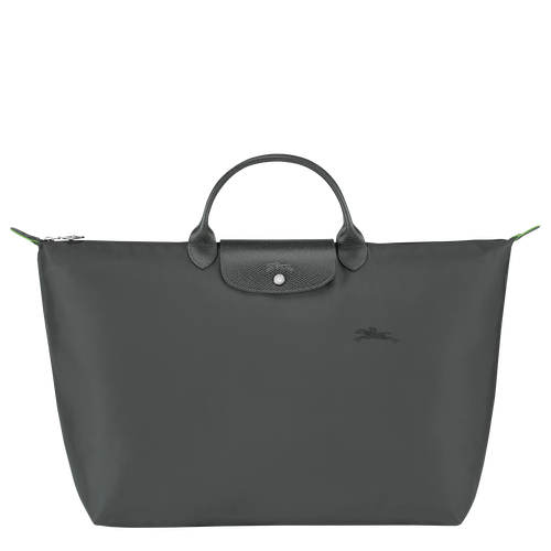 Le Pliage Green S Travel bag , Graphite - Recycled canvas - View 1 of  6